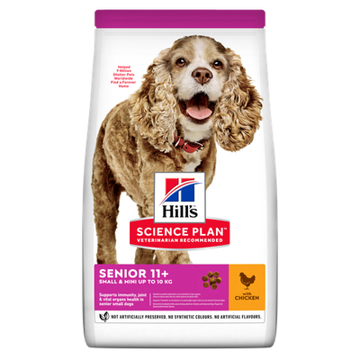 Hill's Science Plan Small & Mini Senior 11+ Chicken 1.5 kg - MyStetho Veterinary