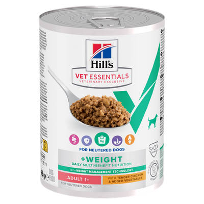Hill's Vet Essentials MULTI-BENEFIT + Weight Adult 1+ Huhn und Gemüse 363 g - MyStetho Veterinary
