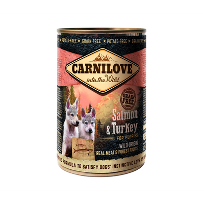 Carnilove Dog Chiot - Saumon & Dinde 400g - MyStetho Veterinary