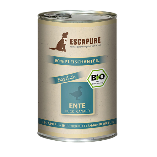 ESCAPURE Escapade BIO Canard bavarois 400g - MyStetho Veterinary