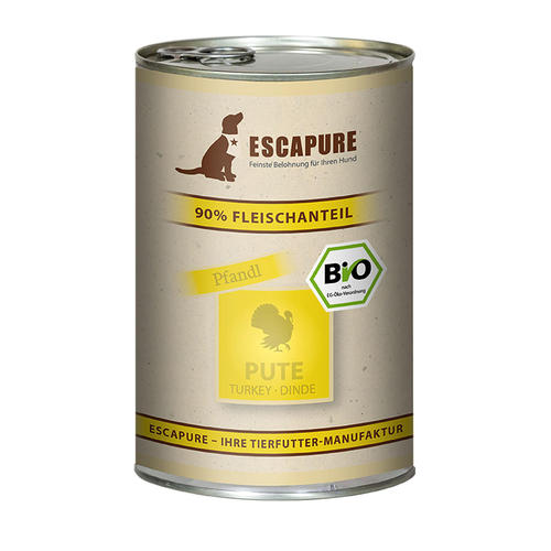 ESCAPURE BIO Pfandl à la dinde 400g - MyStetho Veterinary