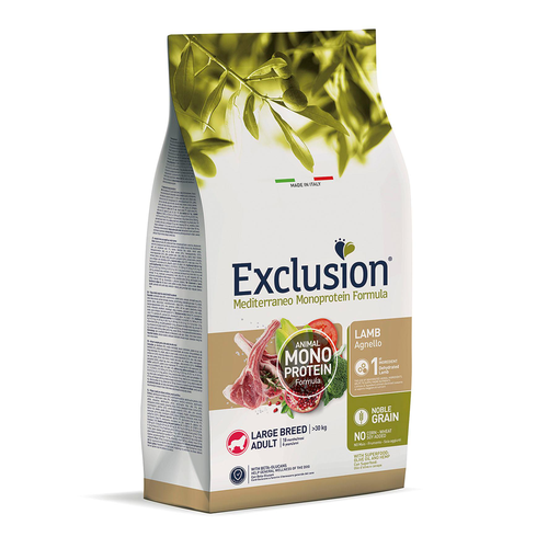 Exclusion Chien adulte Grand agneau 12kg - MyStetho Veterinary