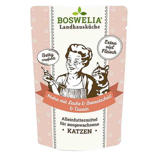 Betty&#039;s Landhausküche Betty´s Landhausküche poulet & saumon 100g - MyStetho Veterinary