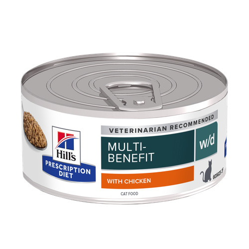 Hill's Prescription Diet w/d Multi-Benefit Chicken can 156 g - MyStetho Veterinary