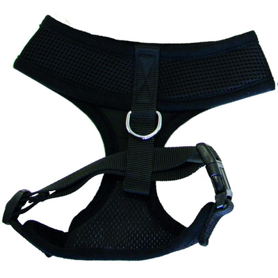 Harnais souples pour chiens noir S 31-46 cm - MyStetho Veterinary