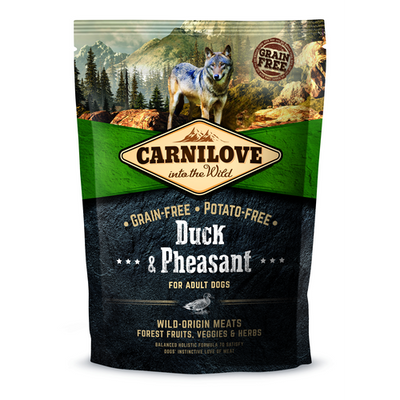 Carnilove Dog Adulte - Canard & Faisan 1,5kg - MyStetho Veterinary