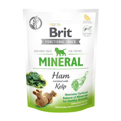 Brit Functional Snack Mineral Ham for Puppies - Jambon + algues  150g - MyStetho Veterinary