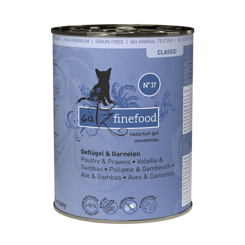 Catz Finefood No. 17 avec volaille & crevetten, 400g - MyStetho Veterinary