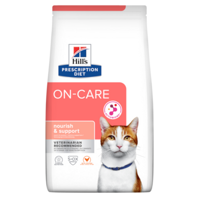 Hill's PRESCRIPTION DIET ON-CARE Croquettes pour Chat au Poulet 1.5 kg - MyStetho Veterinary