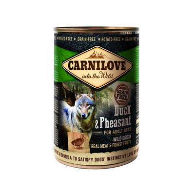 Carnilove Dog Adulte - Canard & Faisan 400g - MyStetho Veterinary