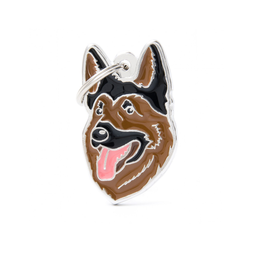 MyFamily German Sheperd ID Tag für Hunde - MyStetho Veterinary