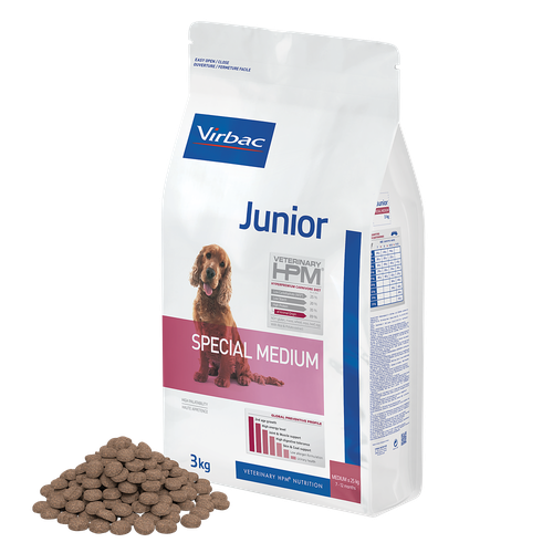 HPM Junior Dog Special Medium 12 kg - MyStetho Veterinary