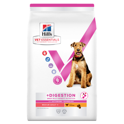 Hill's Vet Essentials MULTI-BENEFIT + Digestion Adult 1+ Medium Huhn 10 kg - MyStetho Veterinary