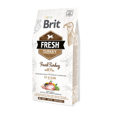 Brit Fresh Brit Fresh Dog - Obésité / Senior - Dinde - En forme et minceur 2,5kg - MyStetho Veterinary