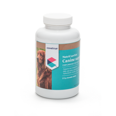 Covetrus NutriCareVet Liver Support comprimés à corquer pour chien 85 Kautabletten - MyStetho Veterinary