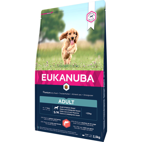 Eukanuba Adult Saumon Small/Medium 2.5kg - MyStetho Veterinary