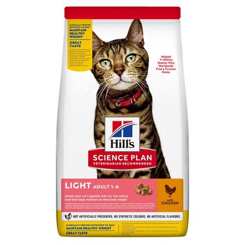 Hill's Science Plan Light Adult Chicken 3 kg - MyStetho Veterinary