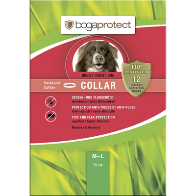 bogaprotect collier anti-parasitaire M-L pour chiens 75 cm - MyStetho Veterinary