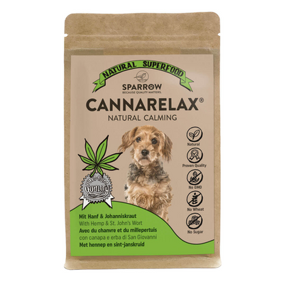 Sparrow Kräutermischung Dog CannaRelax 100g - MyStetho Veterinary