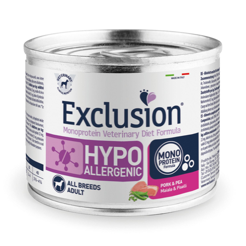 Exclusion Dog VET Adult All Br Pork 200g - MyStetho Veterinary