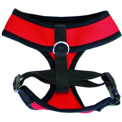 Harnais doux red XS 23-41 cm - MyStetho Veterinary