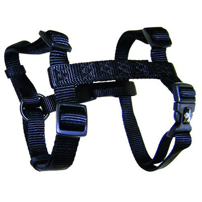 Harnais pour chien noir 1 x 20-35 cm - MyStetho Veterinary