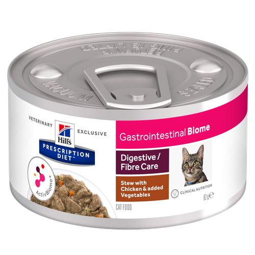 Hill's Prescription Diet GI Biome Chicken and vegetables stew can 82 g - MyStetho Veterinary