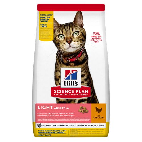 Hill's Science Plan Light Adult Chicken 10 kg - MyStetho Veterinary