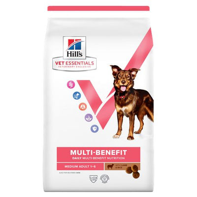 Hill's Vet Essentials MULTI-BENEFIT Adult Medium Lamm und Reis 10 kg - MyStetho Veterinary