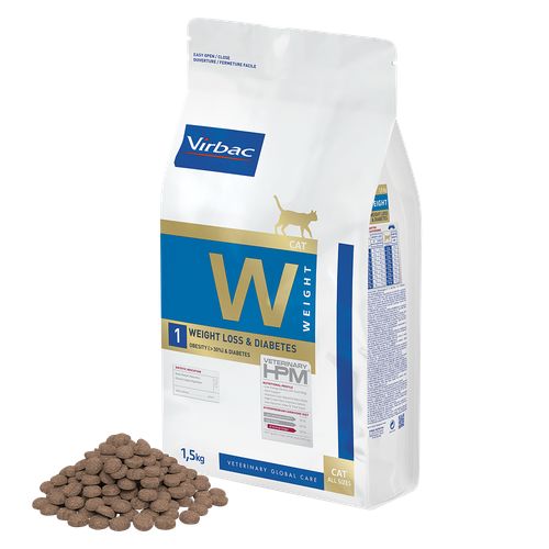 HPM Cat Weight W1 Loss & Diabetes 3 kg - MyStetho Veterinary