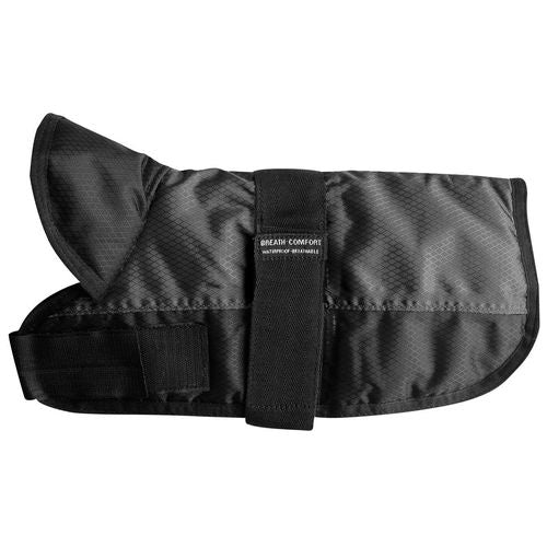 Hundeschutzmantel Icedog 55cm, schwarz wasserdicht, hautfreundlich, waschbar - MyStetho Veterinary