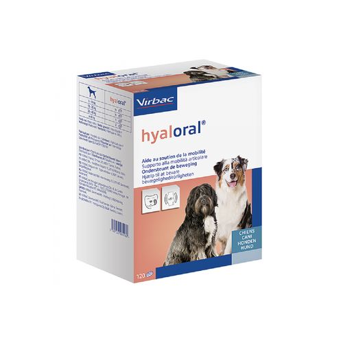 Hyaloral 120 comprimés à mâcher pour chiens - MyStetho Veterinary
