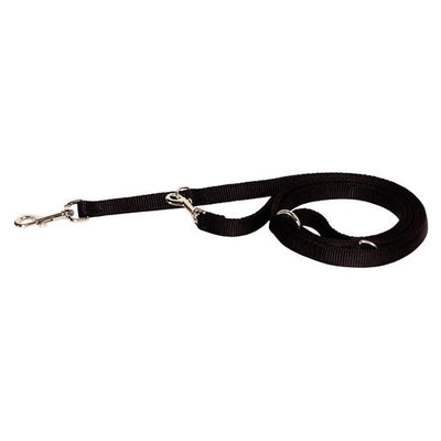 Laisse 3 pos. noir 1.5 cm x 1.8 m - MyStetho Veterinary