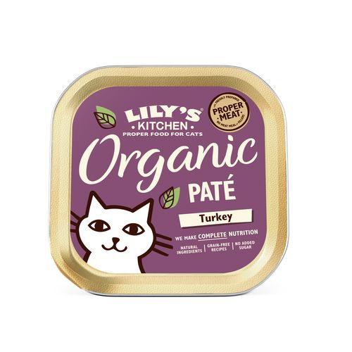 Lily's Kitchen Adult Organic Turkey Paté 85g - MyStetho Veterinary