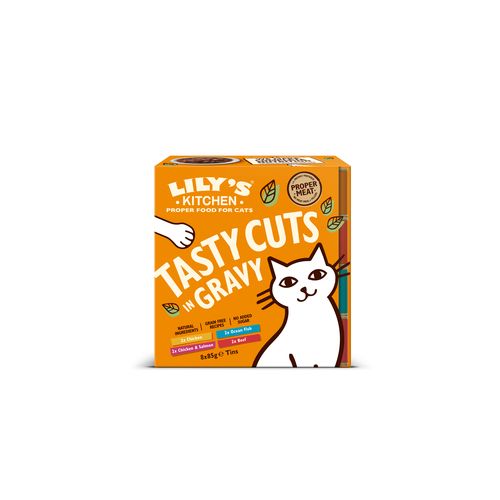Lily's Kitchen Tasty Cuts in Gravy Tins Multipack 85g - MyStetho Veterinary
