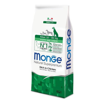 Monge Daily Line – Puppy & Junior Maxi poulet - MyStetho Veterinary