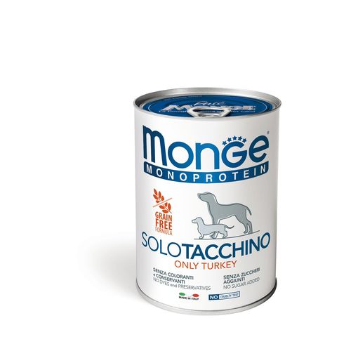 Monge Monoprotein GF Patè dinde - MyStetho Veterinary