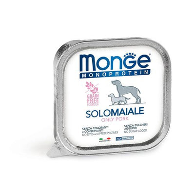 Monge Monoprotéine GF Patè Porc - MyStetho Veterinary