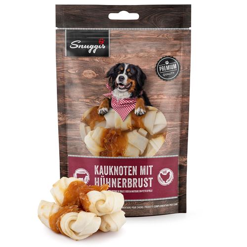 Snuggis Kauknoten mit Hühnerbrust für Hunde (100 g) - MyStetho Veterinary