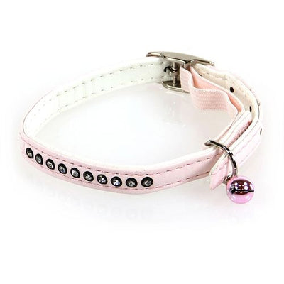 Swisspet Art Leather Plus collier p.chats, rose clair - MyStetho Veterinary