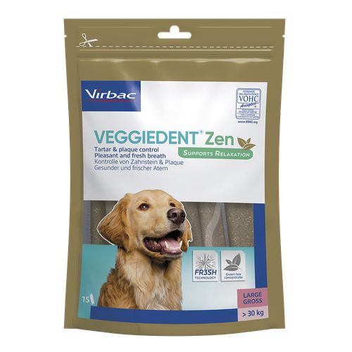 Veggiedent Zen chiens L (> 30 kg) 15 pièces - MyStetho Veterinary