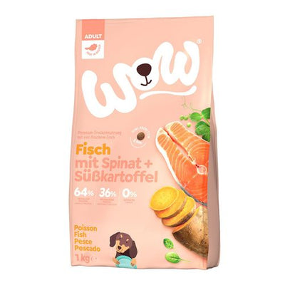 WOW aliment sec Mini Adult poisson 1kg - MyStetho Veterinary